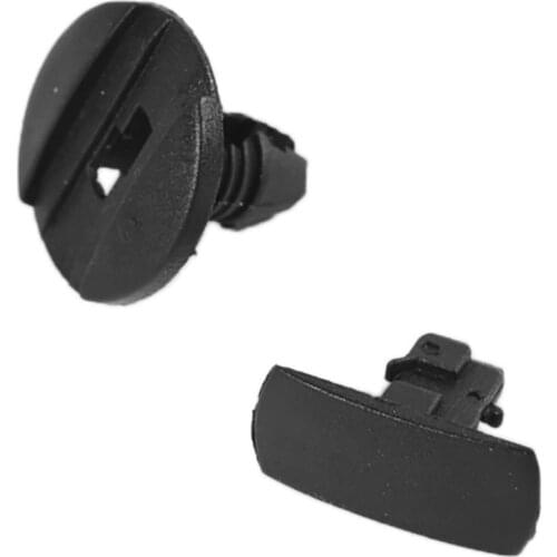 50pcs Clips Bumper Fastener Clip For Fender Fixed Clamp Push Type Rivet Retainer For Citroen/Peugeot For Picasso Sega Interior