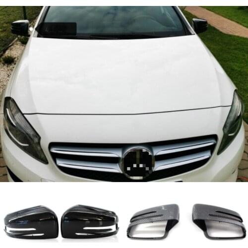 Car Reversing Mirror Housing Cover Left/Right Wing Rear View Mirror Cover For Mercedes-Benz C-Class W176 W246 W204 W212 W221 CLS