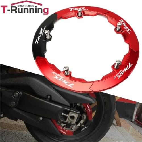 NEW Motorcycle CNC Aluminum Transmission Cover Belt Pulley Protector For Yamaha tmax 560 techmax 2020 Accessories