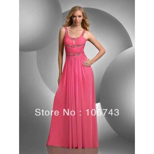 Free shipping 2018 best seller new style Sexy bride wedding Custom size beading crystal bridesmaid dresses