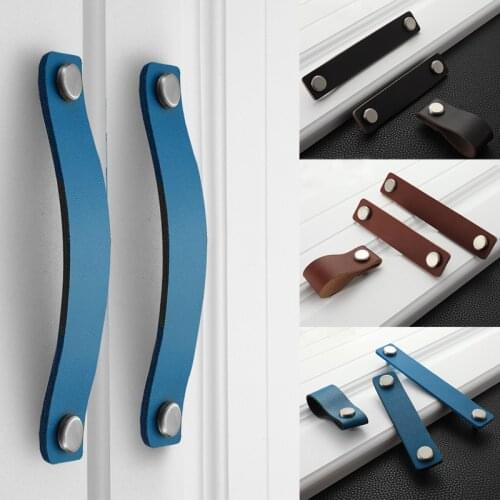 Furniture Hardware Pull Handle Europe Style Soft Minimalist Door Cupboard Drawer Kitchen Cabinet Dresser Knobs Kitchen Cabinet