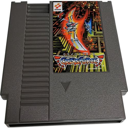 Crisisforce-Game Cartridge For NES Console 72 Pins 8bit Single card