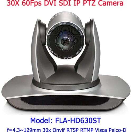 IP streaming independent audio video conference long range ptz SDI camera 30x optical zoom Indoor use