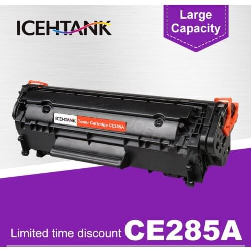 ICEHTANK CE285A 285A 85A toner cartridge for HP LaserJet Pro P1102 M1130 M1132 M1210 M1212nf M1214nfh M1217nfw printer black