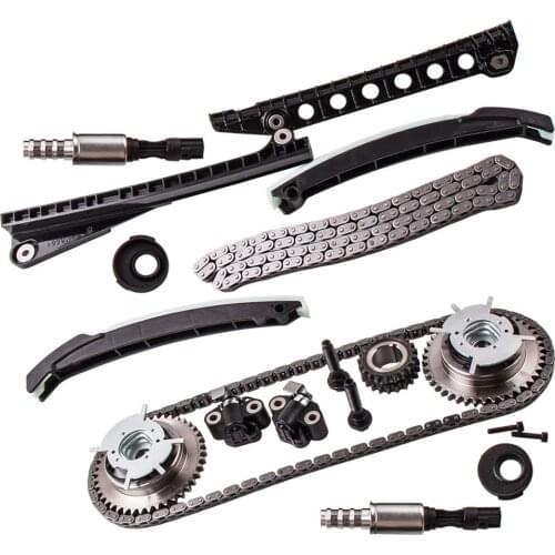 Timing Chain Kit Cam Phaser Fit 04-08 for Ford F150 F250 F350 5.4 TRITON 3-Valve