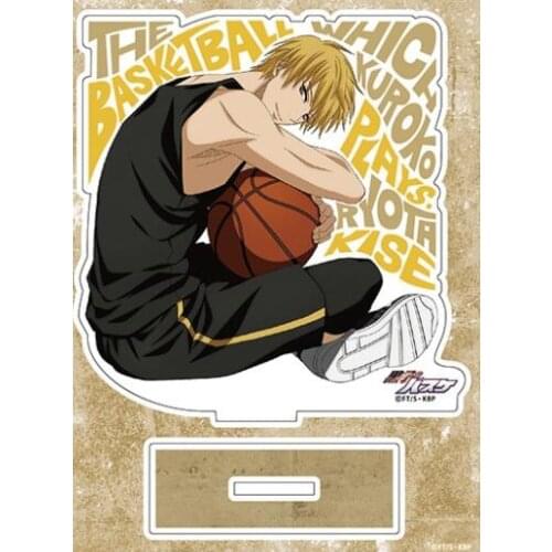 Anime Kurokos Basketball Symphony Series Stand Figure Model Plate Desktop Decor Kuroko Tetsuya Kagami Taiga Hyuga Junpei