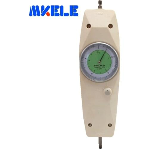 NK-100 100N Pointer Dynamometer Analog Push Pull Force Gauge Tester Meter