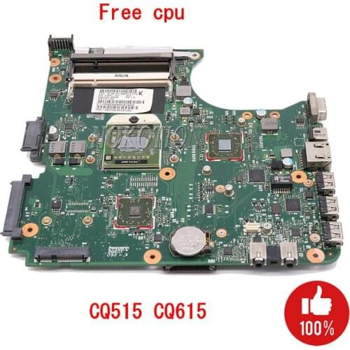 NOKOTION SPS 538391-001 For HP Compaq 515 615 CQ515 CQ615 Laptop motherboard Socket S1 DDR2 free cpu