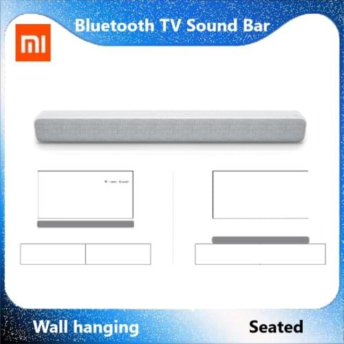 New Xiaomi Bluetooth TV Sound Bar Portable Wireless Speaker Support Optical SPDIF AUX IN For Home Theatre Music Speakers