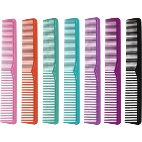 Anti-static Hair Brushes Mini Double Side Combs Beard Comb Hairdressing Salon Styling Tools Shower Massage Comb