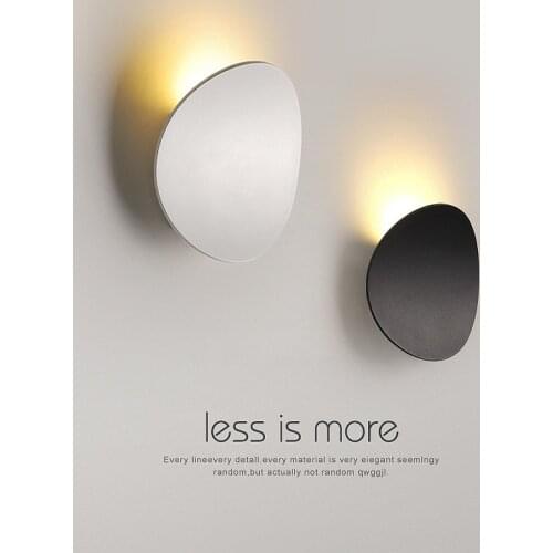 Nordic Led Wall Lamp Bedroom Bedside Light Modern Decor Living Room Background Wall Lights Hotel Corridor Aisle Stairwell Light