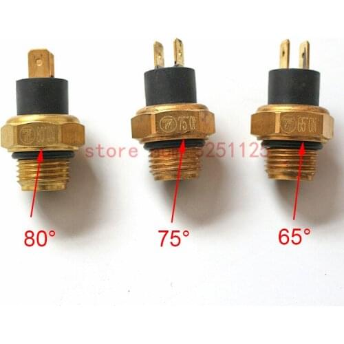 Newest M16 Radiator Thermal Fan Switch Thermostat For 250cc Water Cooled ATV Quad Scooter Motorcycle Parts