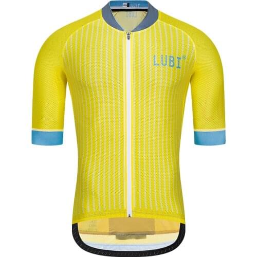 LUBI Cycling Jersey Man Mountain Bike Clothing Quick-Dry Racing MTB Bicycle Clothes Uniform Breathable Ropa Maillot Ciclismo