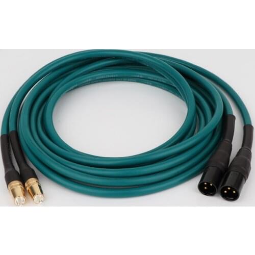 YTER HiFi RCA to XLR Balanced Plug Audio Cable Cross Audio Amplifier CD DVD Player RCA Interconnect Cable