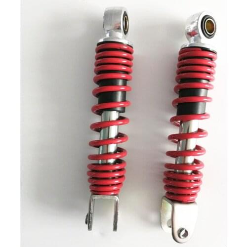 Motorcycle Rear Shock Springs Suspension Assy For Yamaha Y-Zinger PW50 PW 50 220mm Red Rear Shock