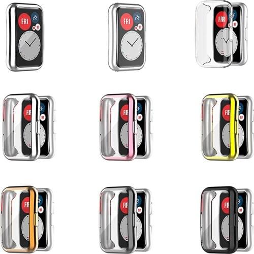 Watch Protective Case Replacement All-inclusive Shell Cover for Huawei Watch Fit Accessories
