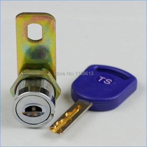 10 pieces 17mm 90 degree turned keyed alike tubular cam lock computer case lock
