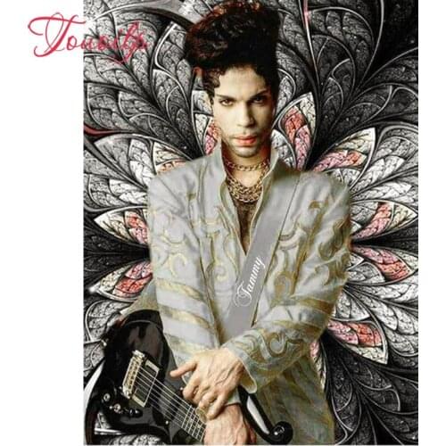 5d diamond embroidery Prince purple rain 5d diamond painting full diamond mosaic picture of rhinestones cross-stitch kits arts