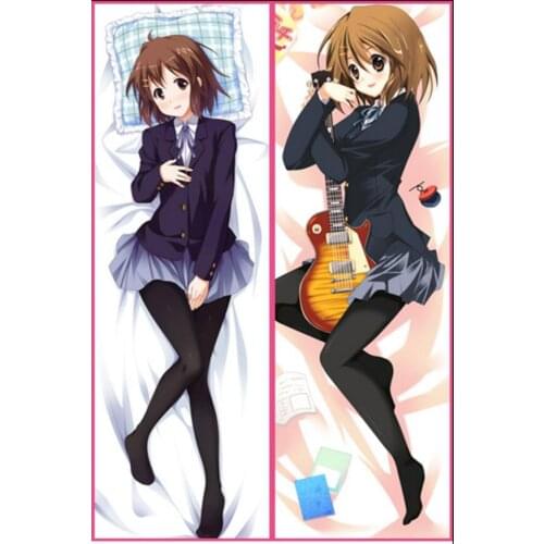 Anime game K-ON! characters Hirasawa Yui & Hirasawa Ui sexy girl Dakimakura pillow cover case hugging body pillowcase cosplay