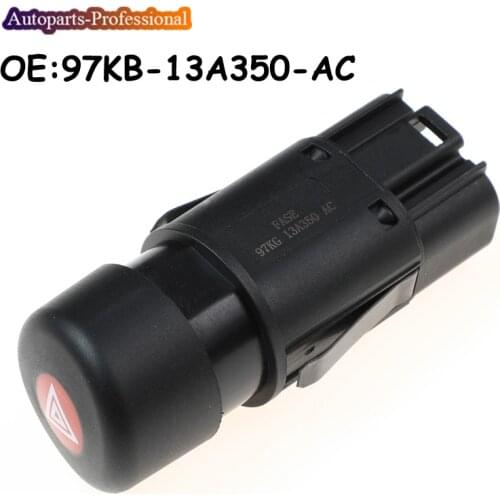 Car Hazard Emergency Flasher Warning Light Switch Dash Button Turn Signal Relay For Ford Transit Ka 97KB13A350AC 97KB-13A350-AC