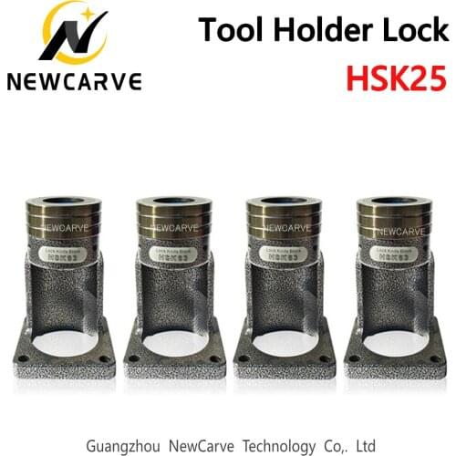 HSK25 Tool Holder Bearing Lock Ball Lock Cutter Knife Seat Block Locking Device NEWCARVE