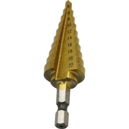 Duralble Step Cone Drill Bit Hole Saw Cutter Convenient Cone Cutter Tool