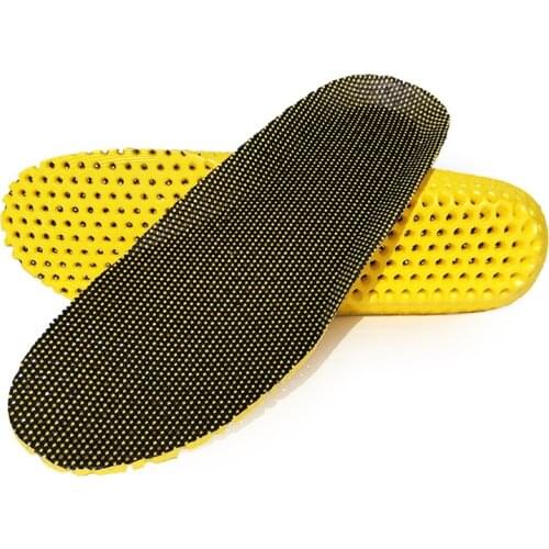USHINE Mesh Breathable Stretch Deodorant Running Pads Foot Insoles Men Women Shoe Insoles Sole Memory Foam Orthopedic Insole
