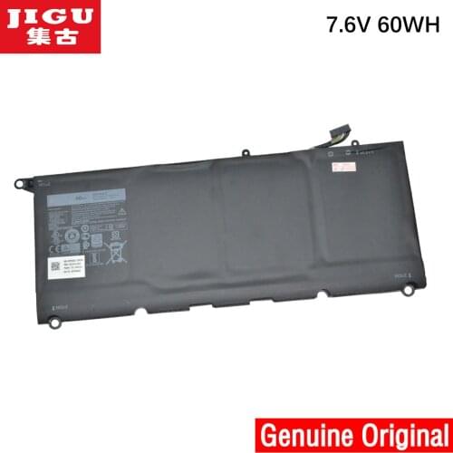 JIGU 7.6V 60WH Original Tablet Battery PW23Y TP1GT RNP72 For Dell XPS 13 9360 D1505 D1505G D1605T