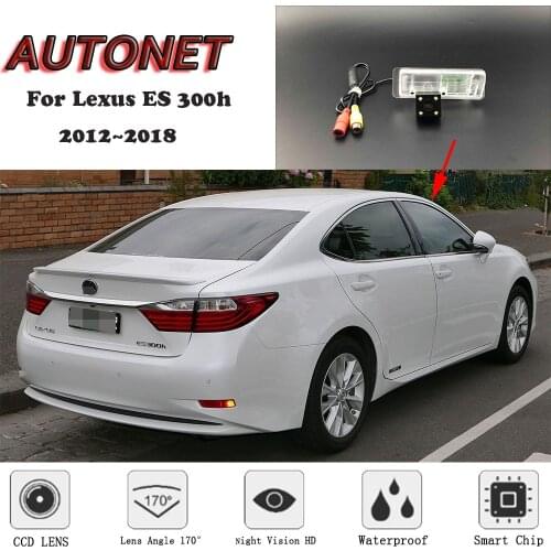 AUTONET Backup Rear View camera For Lexus ES 300h ES300h XV60 2012~2018 MK6 Night Vision/license plate camera/parking Camera