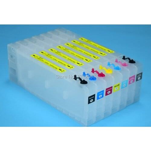 Hot) 300ml*7colors Ink Cartridge for Epson Stylus Pro 9600 for large format printing