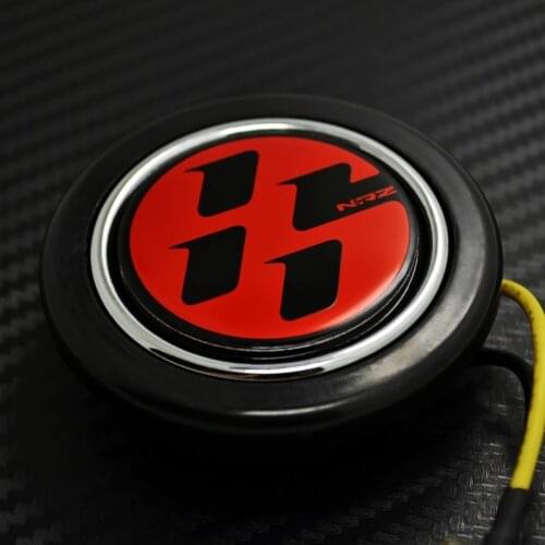Aluminum Emblem Steering Wheel Horns Button for TOYOTA