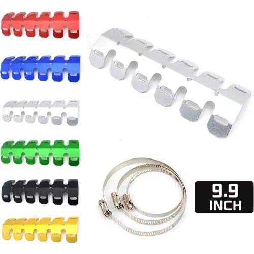 Motorcycle Exhaust pipe crash Protector Cover Muffler Pipe Dirt Bike Heat Shield For honda CRF450R CRF450X CRF50F RMX250 RMX450Z