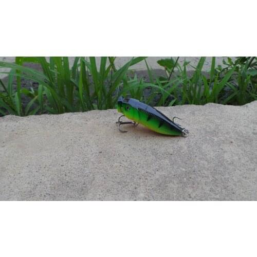 MR OCTOPUS 15pcsFishing Lure Popper Fishing Bait Jigging Lures Artificial Baits Good Quality Fishing Jerbait Hard Bait7cm 8g