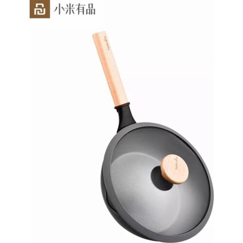New Youpin Taste Plus Frying Pan Cooking Pot MOTOMI 30CM Non-stick Cookware Non-smoke Pancake Pan Use Gas And Induction Cooker