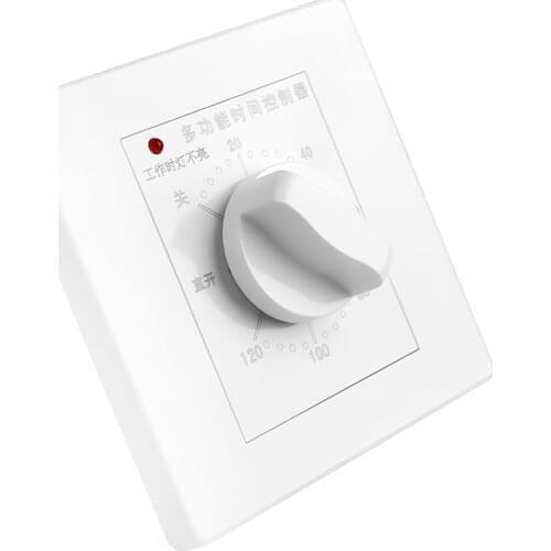 Switch Controller AC 220V Mechanical Timer 40/80/120 Minutes Intelligent Timer Switch Countdown High Power Timing Control Tools