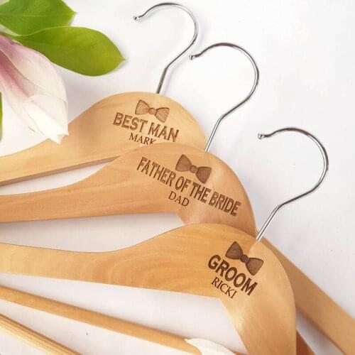 Custom Bridal Wedding Hanger ,Wedding Gift, Bridal/Bachelorette Party Gifts ,wedding dress hanger, Tie dress hanger