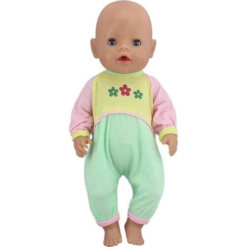 Cheapest jumpsuits Wear Fit 32-45cm Baby Doll Clothes Accessories,Girls Toys