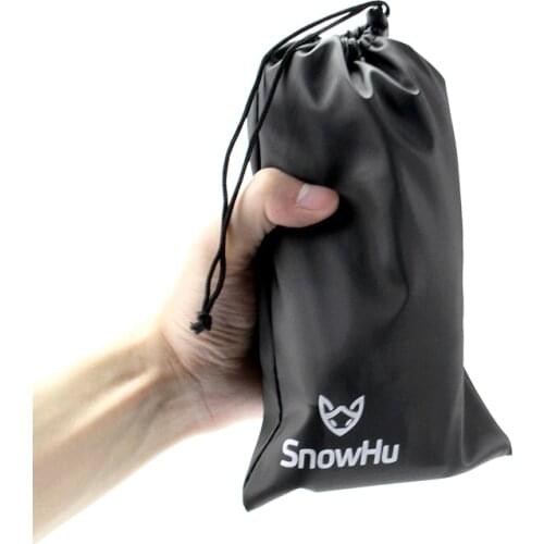 SnowHu 5 in 1 Waterproof Black Protective Storage Bag for GoPro Hero 9 8 7 6 for Yi 4K for eken Camera Accessories GP52