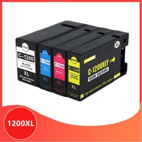 Compatible ink Cartridge For Canon PGI-1200 PGI1200 PGI1200XL MAXIFY MB2020 MB2320 MB2120 MB2720 inkjet printer