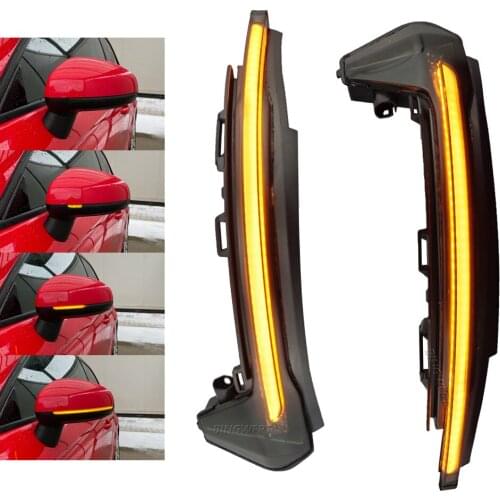 LED Dynamic Turn Signal Light For Audi A1 8X 2011-2017 phase 2 2016 Sequential Rearview Side Wing Mirror Indicator Blinker