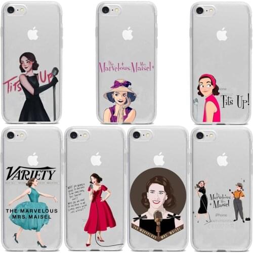 The Marvelous Mrs. Maisel TPU soft silicone phone case for iPhone11 11Pro 11ProMax X XR XS Max 8 8Plus 7 7Plus 6 6Plus 5 SE