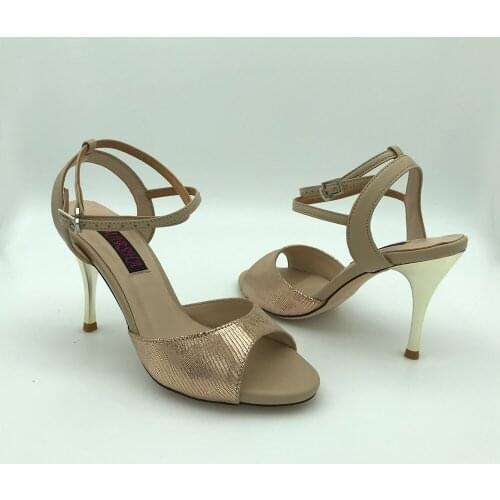 Sexy Flamenco Dance Shoes Argentina Tango Shoes pratice shoes Party shoes T628284LGNL Leather Hard Sole 7.5cm 9cm heel available
