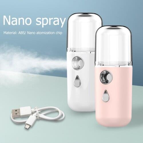 Mini 30ml Humidifier Diffuser Nano Face Mist Sprayer Facial Body Nebulizer Beauty Tools Spray Moisturizer