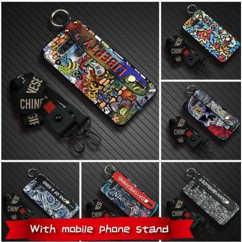 Waterproof cover Phone Case For LG K51/Reflect/L555DL Durable New Arrival TPU Wristband Phone Holder Soft Silicone