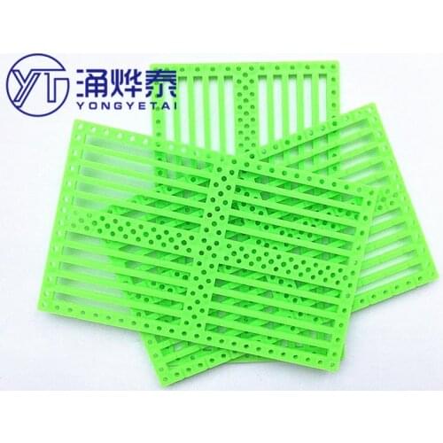 YYT 75120 function panel car chassis DIY car shell plate with hole plastic sheet plastic plate small production materi