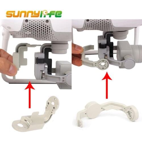 DIY Gimbal Repairing Parts Replacement Yaw Bracket Roll Bracket for DJI Phantom 4 PRO and 4 PRO+ Drone Accessories