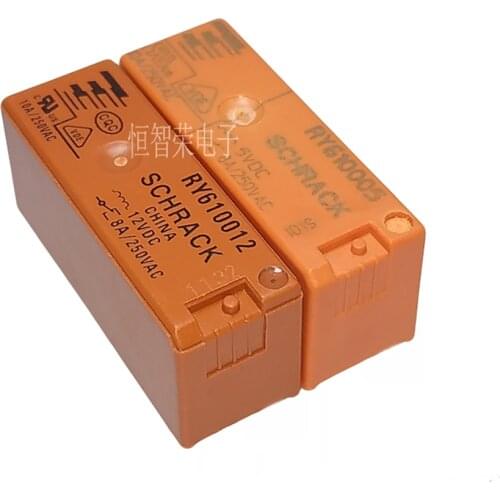 10PCS/Lot Power Relays RY610005 RY610012 RY610024 8A 5PIN A Set Of Conversions
