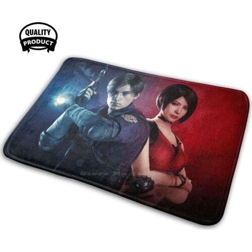 2 Remake Leon And Ada Soft Interesting Room Goods Rug Carpet Ada Wong Leon Kenedy 2 Umbrella Corporation Racoon City Disaster