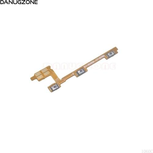 50PCS/Lot For Huawei Y9 2019 / Enjoy 9 Plus Power Button Switch Volume Button Mute On / Off Flex Cable