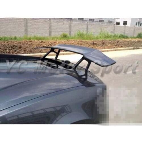 Car Accessories Carbon Fiber SV Style Rear Spoiler Blade with FRP Stands Fit For 2003-2014 Gallardo LP550 LP560 LP570 GT Wing
